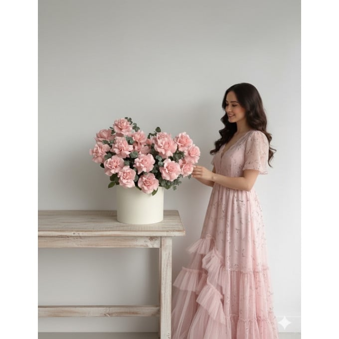 Коробка из букета роз Коробка из букета роз