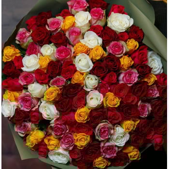 Букет из 101 розы (микс)