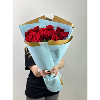 Bouquet of 21  red rose