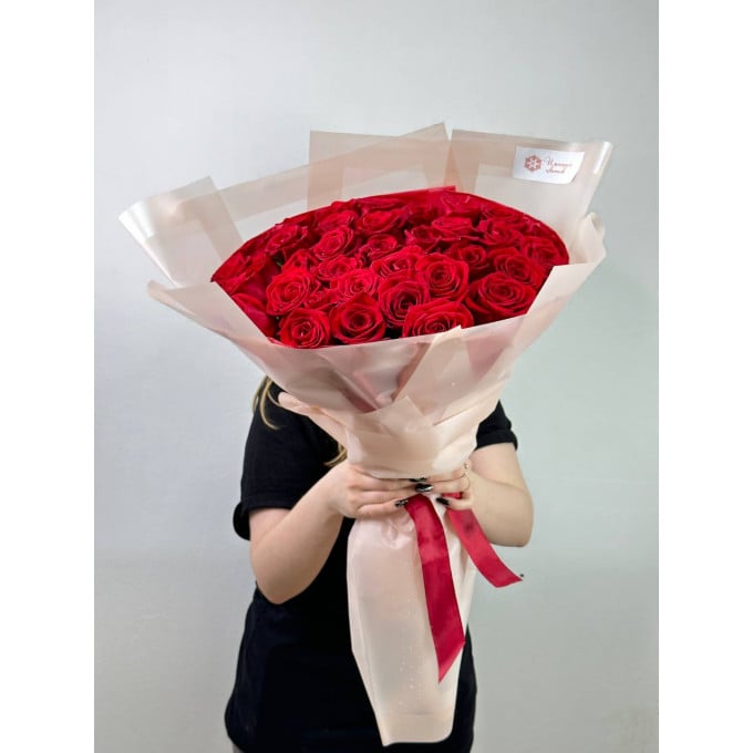 Букет из 35 красных роз Букет из 35 красных роз