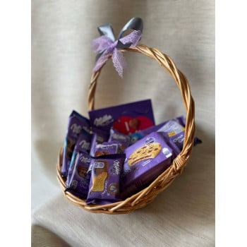 Сладкая корзина Milka Сладкая корзина Milka