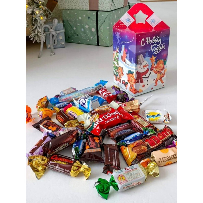 Новогодний мешочек конфет